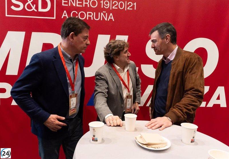 Andueza destaca el fortalecimiento de los socialistas tras la convención y su impulso para ganar las elecciones vascas.