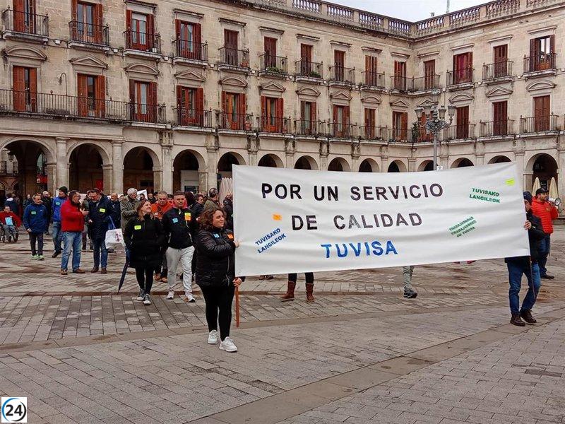 Trabajadores de Tuvisa convocan huelga sin fecha límite a partir del 10 de febrero para reivindicar sus demandas