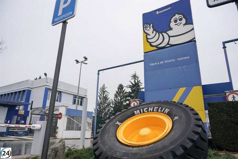 Michelin admite sobrestaffing de 105 empleados en su planta de Vitoria-Gasteiz, según sindicatos