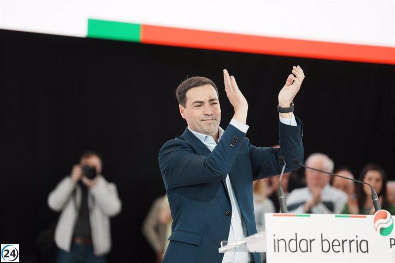 Pradales anuncia liderazgo hacia una Euskadi próspera y autosuficiente