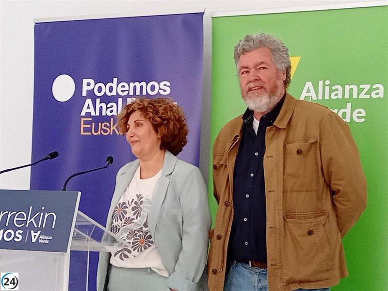 Podemos y Alianza Verde unen fuerzas para las elecciones vascas demostrando su compromiso y cohesión.