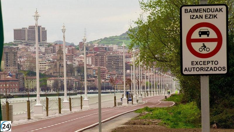Inauguración del primer tramo del Bulevar de la Ría en Lamiako, Leioa: una apuesta por la movilidad sostenible.