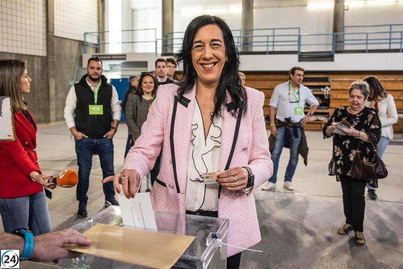 Martínez (Vox) confía en un fuerte apoyo patriótico en Euskadi el domingo.