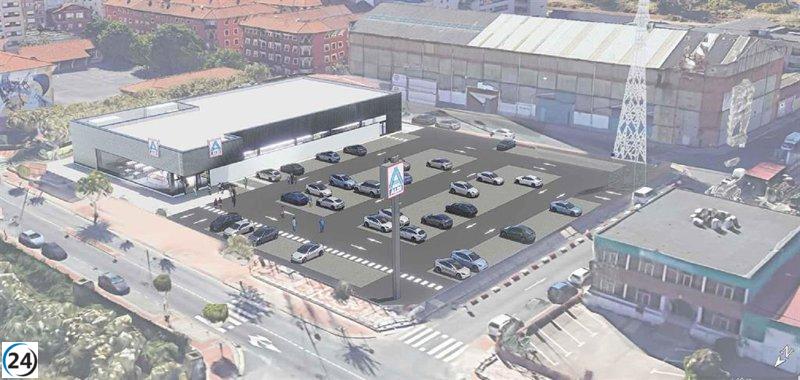 Barakaldo aprueba demolición de concesionario en Lutxana para construir supermercado con aparcamiento.