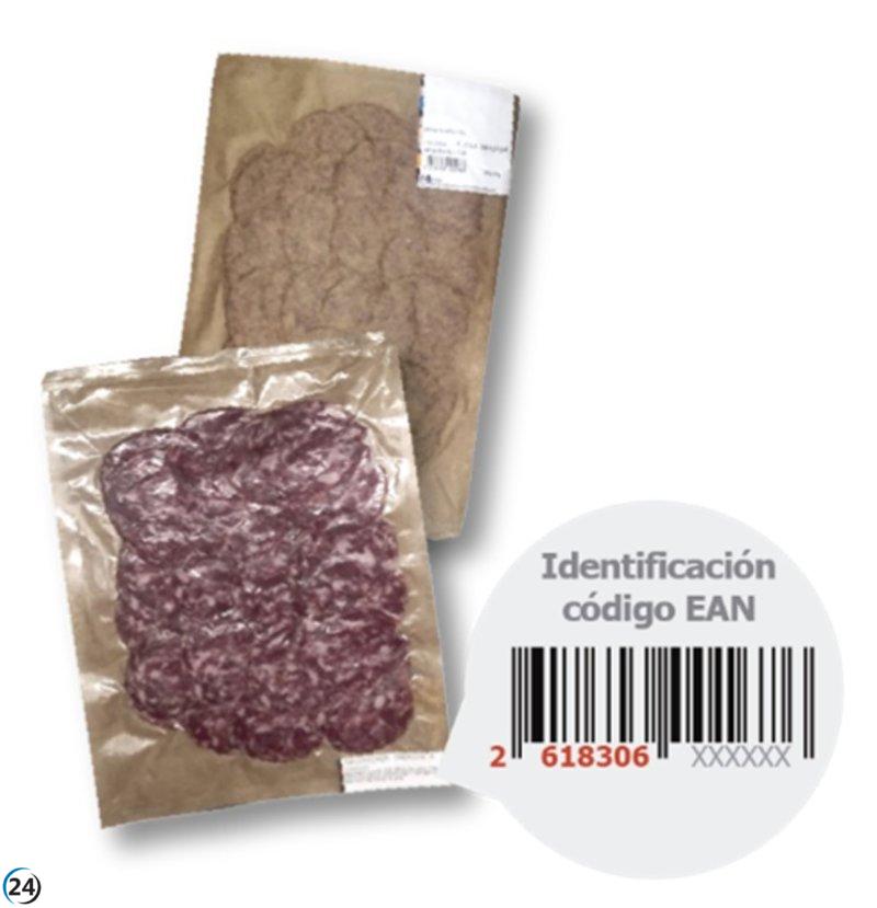 Leche no declarada en salchichón de Eroski, alerta de Salud.