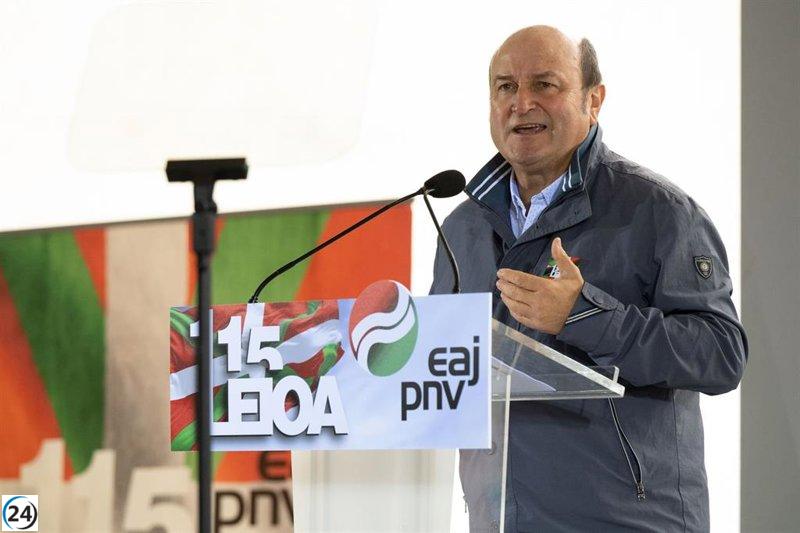 Ortuzar duda de EH Bildu como aliado para impulsar mayor autogobierno y le pide humildad