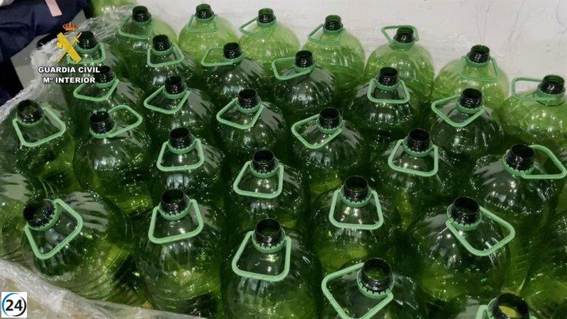 Desarticulado en Bizkaia grupo delictivo que timaba con aceite de oliva en bares.