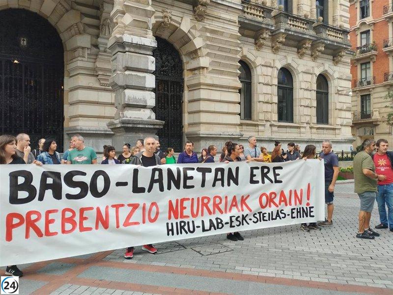 Euskadi suma 33.900 accidentes laborales hasta octubre, un aumento de 2.400 respecto al año anterior.