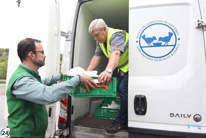 Mercadona moviliza 31 supermercados en Euskadi para la Gran Recogida de Alimentos.