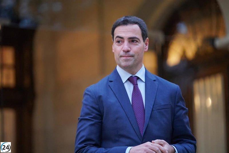 Pradales respalda el reconocimiento de González Urrutia como presidente de Venezuela en Euskadi.
