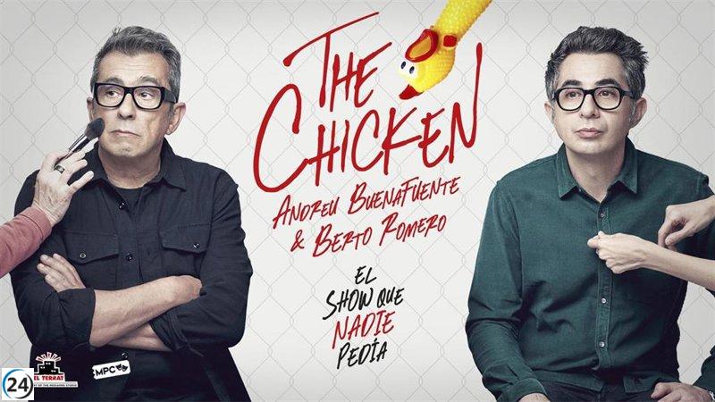 Buenafuente y Berto Romero llegan al BEC de Barakaldo este sábado con 'The Chicken', entradas completamente vendidas.