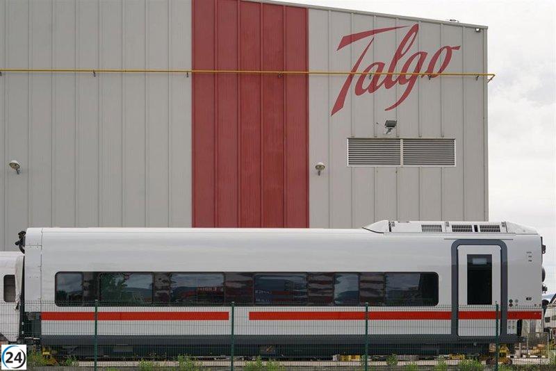 Sidenor renuncia a adquirir Talgo y fija su oferta en un 29,8% por un total de 177 millones de euros.