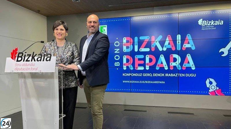 Bizkaia completa el 93% de los bonos de su primera campaña de reparación, Bizkaia Repara.
