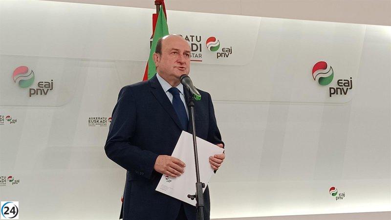 Ortuzar anuncia un nuevo marco fiscal para Euskadi y critica a PP y EH Bildu por sus errores estratégicos.