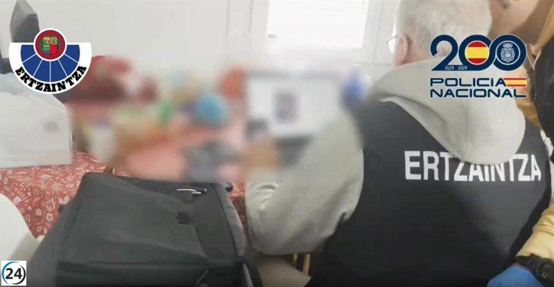 Arresto en Zaragoza por producción y distribución de pornografía infantil y abuso sexual a menores.