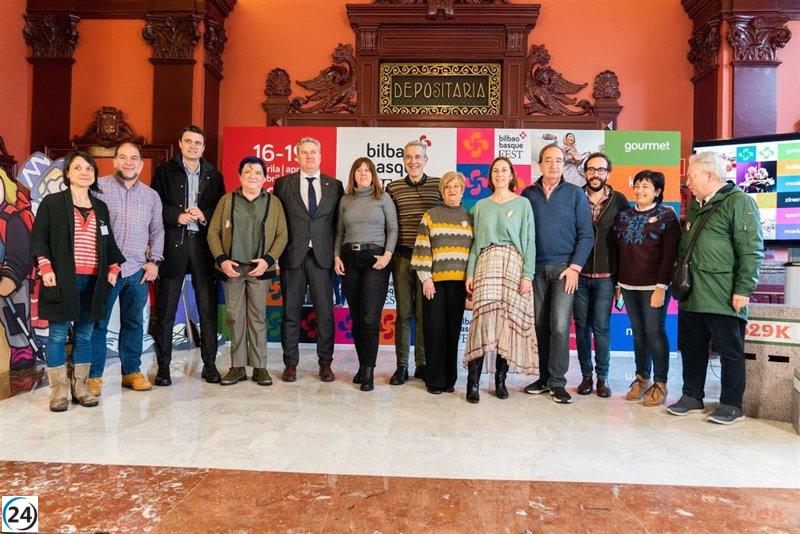 Bilbao Basque Fest 2025 deslumbrará del 16 al 19 de abril con 112 actividades en 20 locaciones y la participación de 150 artistas.