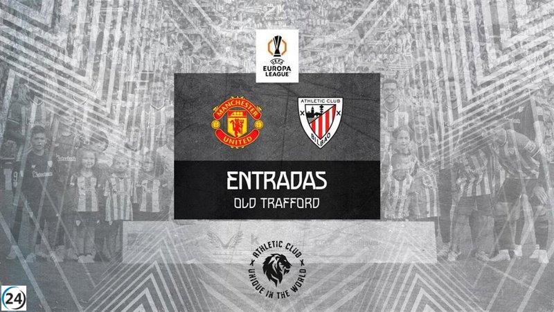Athletic da inicio a la inscripción para socios que deseen entradas para el encuentro en Old Trafford frente al Manchester United.