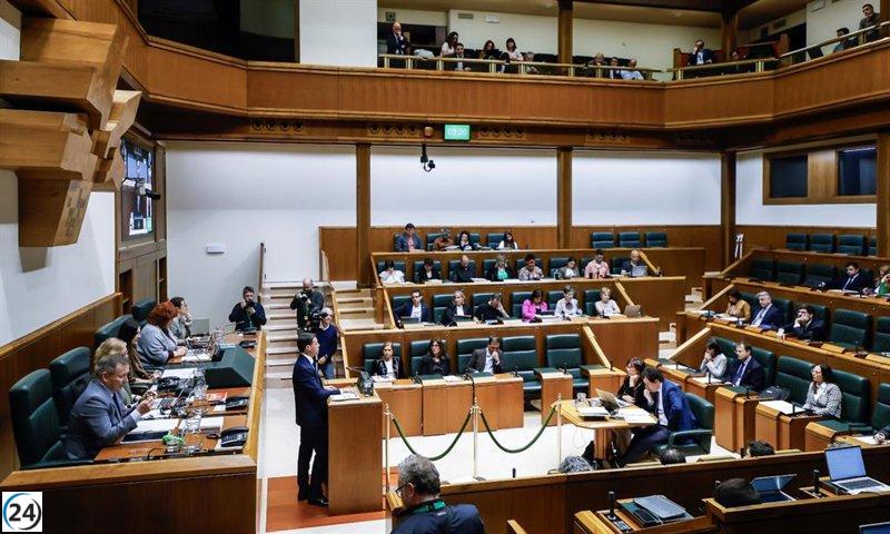 El Parlamento Vasco agendó para el 4 de junio un debate sobre el modelo social y la creación de riqueza impulsado por EH Bildu.