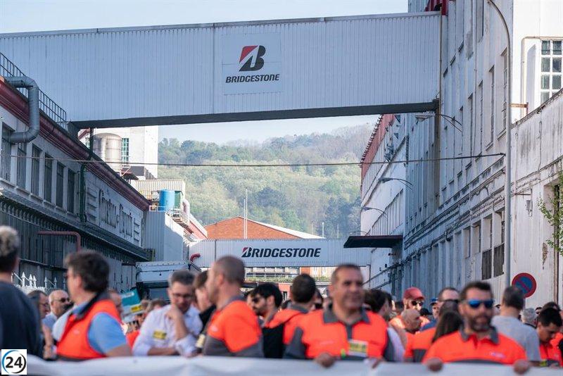Empleados de Bridgestone Basauri inician votación sobre la aceptación del ERE.