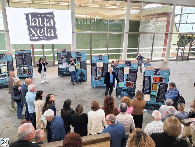 Bizkaia rinde homenaje a Lauaxeta en Laukiz por el 120 aniversario de su natalicio.