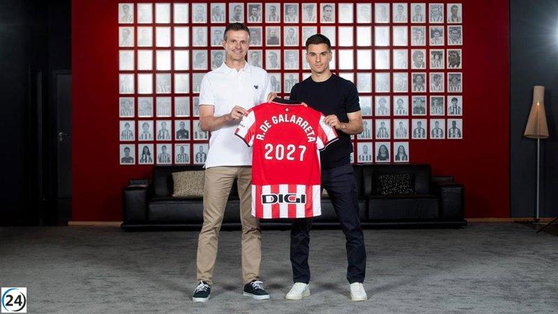 Galarreta extiende su contrato por dos años con el Athletic Club.
