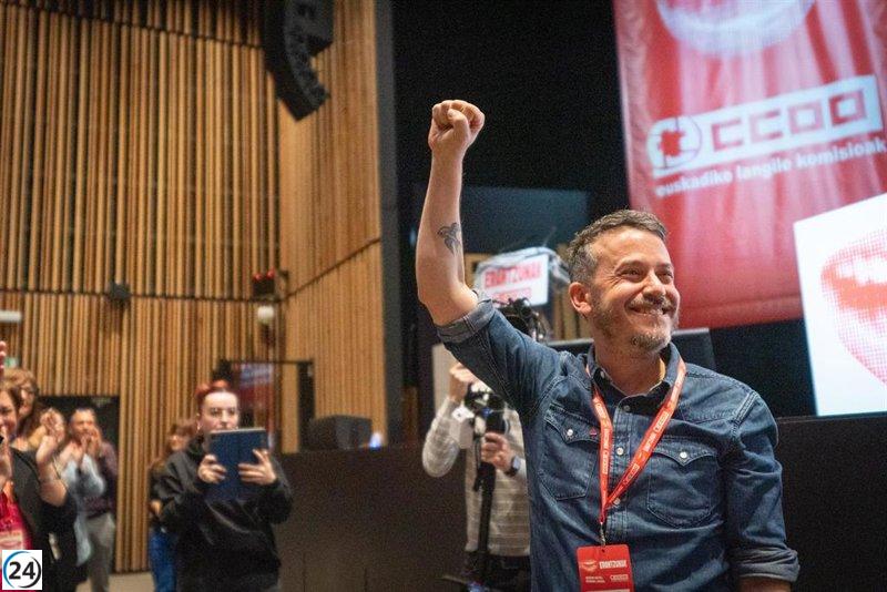 CCOO de Euskadi expresará a Yolanda Díaz su respaldo a la jornada laboral reducida y los logros de la reforma laboral.
