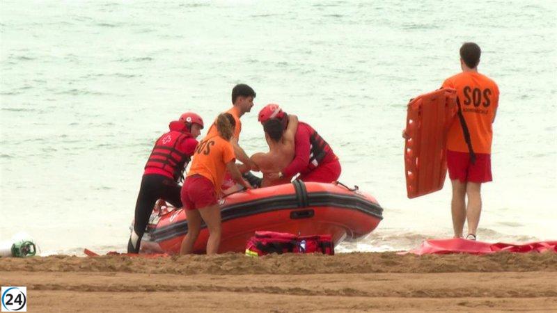 Bizkaia y el Gobierno Vasco logran una coordinación efectiva en el simulacro de emergencias en playas.