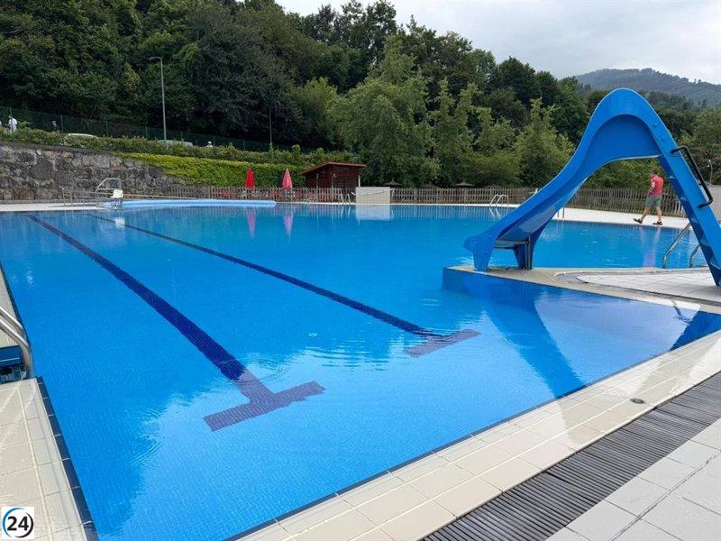 Recuperan y dan de alta a los cinco afectados por la fuga de cloro en las piscinas de Azkoitia.