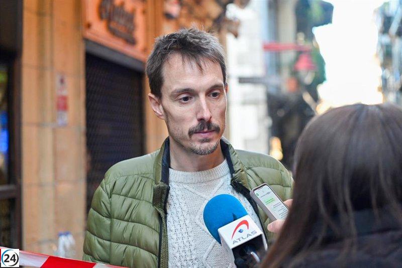 El alcalde de Hernani, de EH Bildu, rechaza las pintadas en su localidad.