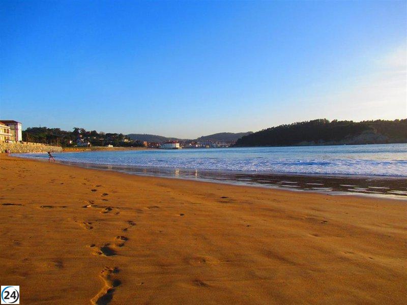 Medusas invaden las playas de Laidatxu, Laida y Laga en Bizkaia.