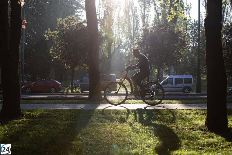 El viento del sureste acariciará el sur de Euskadi con temperaturas que alcanzarán los 35 grados este lunes.