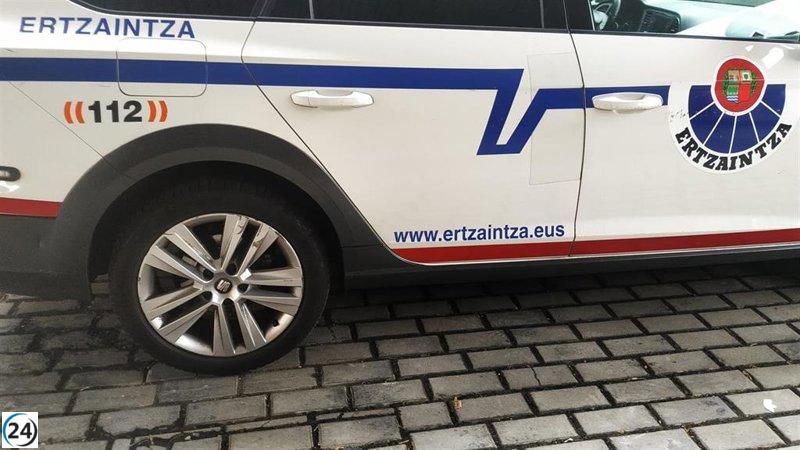 Arrestan en Arrigorriaga a un individuo que escapó de un control de alcoholemia y atacó a un policía.