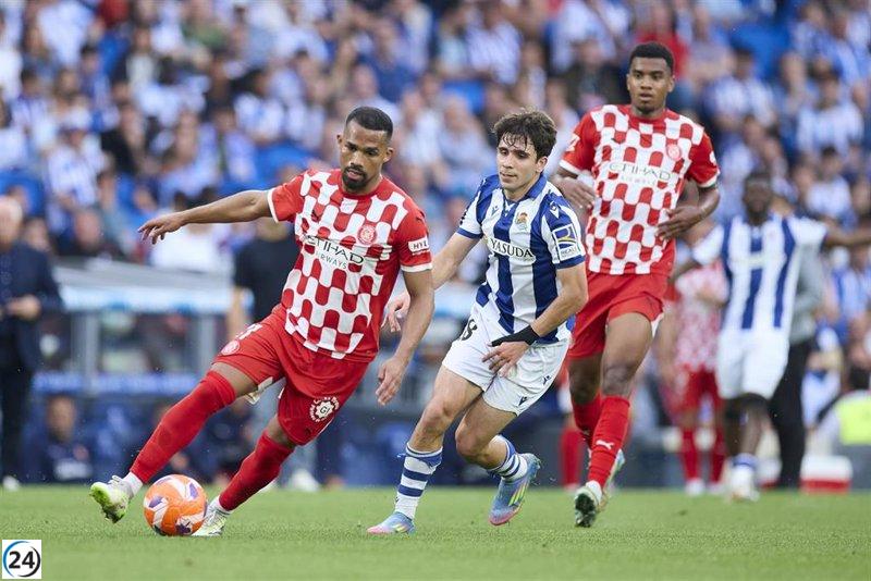 Yangel Herrera se une a la Real Sociedad hasta 2030 tras su paso por el Girona FC.