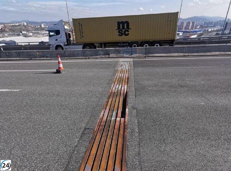 Interbiak retoma las obras en el viaducto de Trapagarán, manteniendo la salida de Ezkerraldea.