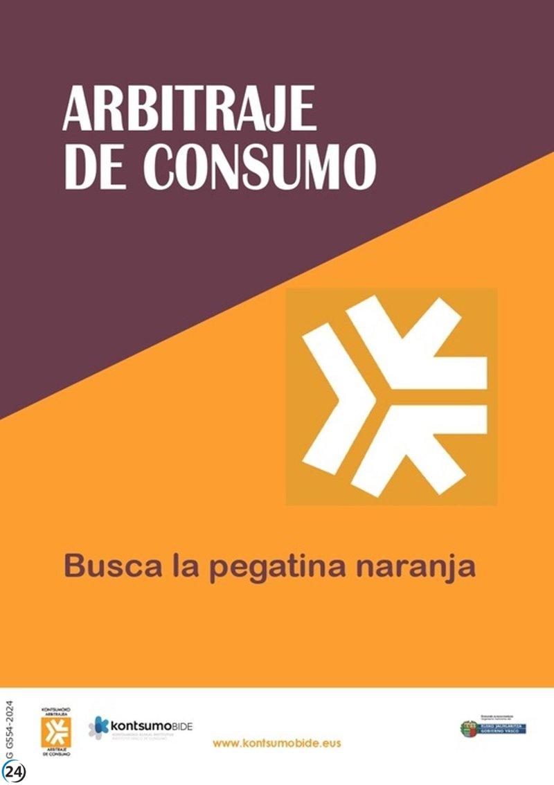 Kontsumobide lanzará el lunes una iniciativa para que 450 empresas se sumen al Sistema Vasco de Arbitraje.