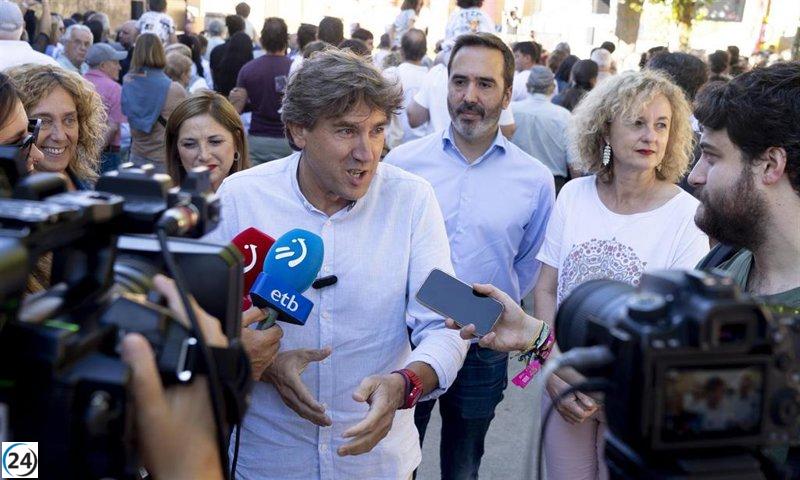 Andueza asegura que Euskadi contará con presupuestos expansivos para enfrentar desafíos sociales y económicos.