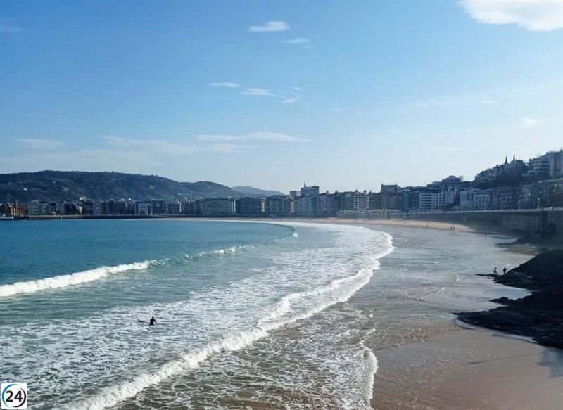 Euskadi vive un miércoles de intenso calor con temperaturas que superarán los 30 grados en el interior.