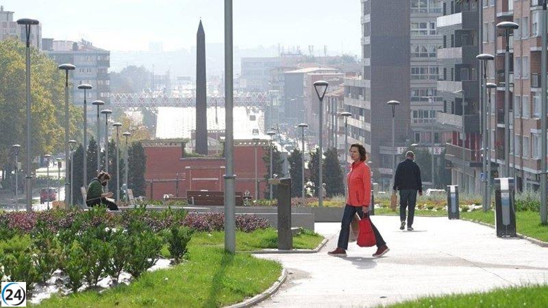 Finaliza el proyecto de La Avanzada con el pavimentado de la calle Iparragirre en Leioa.