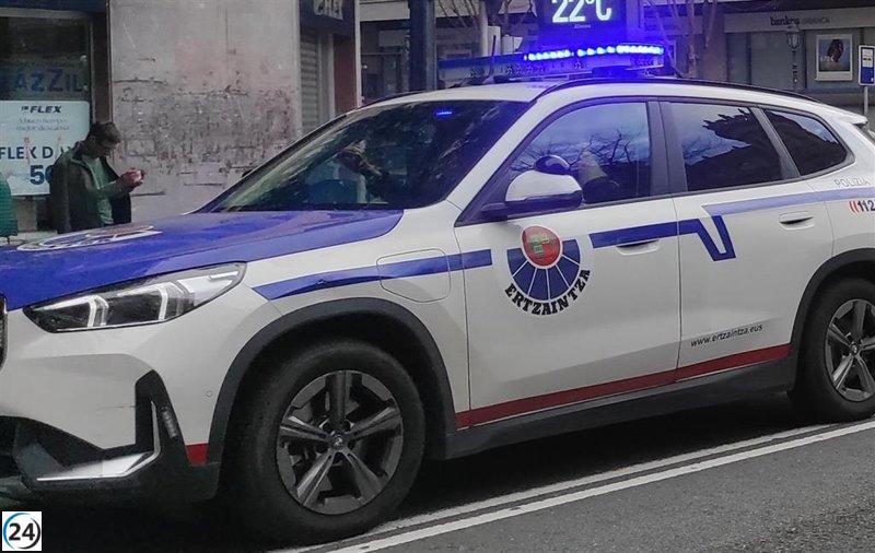 Arrestado en Bilbao por agredir a una mujer y robarle su cadena de oro.