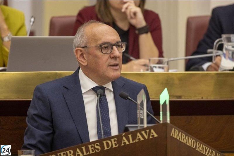 Diputado de Álava solicita prohibir Falange Española tras los disturbios en Vitoria-Gasteiz.