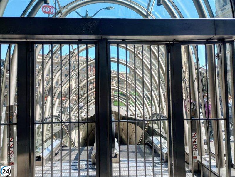 Metro Bilbao mantendrá el 30% de su operación durante la huelga en solidaridad con Palestina este miércoles.