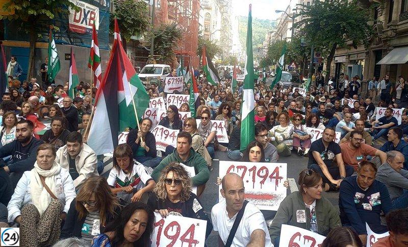 ELA denuncia la falta de claridad del PNV sobre Palestina y lo insta a reflexionar tras la movilización de ayer.