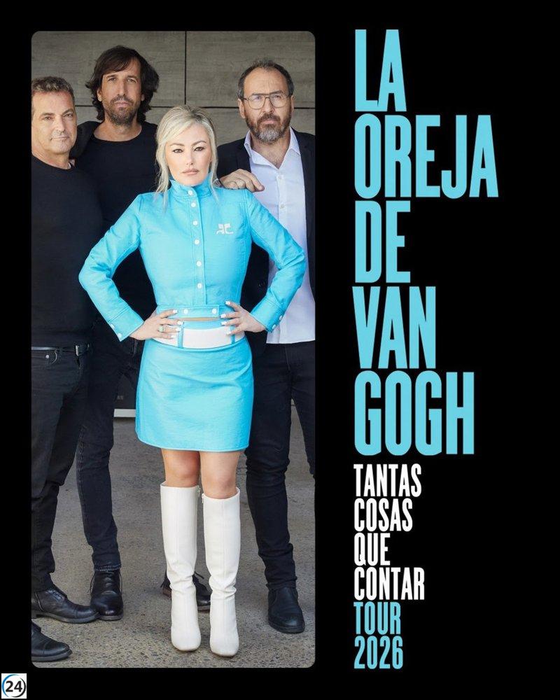 La Oreja de Van Gogh añade un tercer show en el BEC de Barakaldo para su regreso, programado para el 5 de diciembre de 2026.