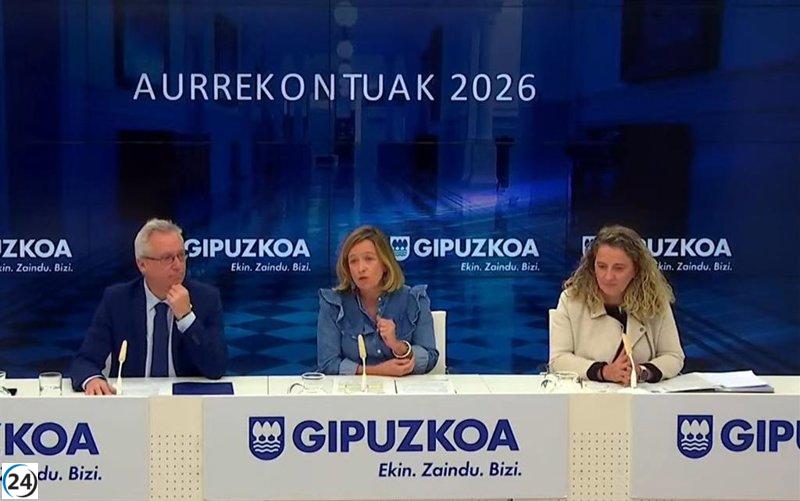 Gipuzkoa lanza un plan de 1.296 millones de euros para transformar los cuidados y la economía hacia 2026.