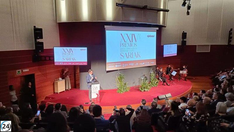 Garamendi sostiene que Euskadi necesita más emprendedores y critica el creciente número de obstáculos que enfrentan.