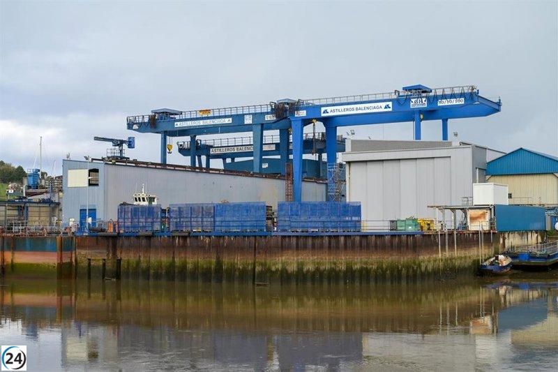 Trabajadores de Astilleros Balenciaga aceptan recorte salarial del 5% para garantizar la viabilidad de la empresa.