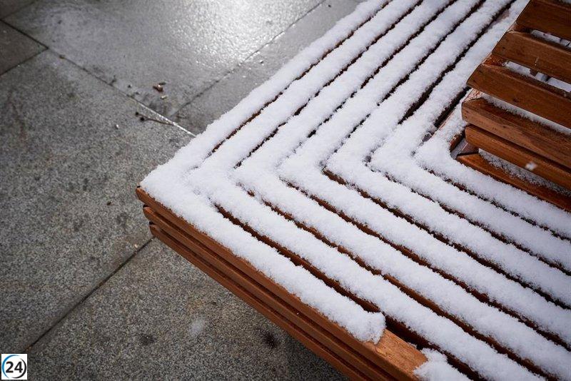 Euskadi experimentará este martes un clima invernal, con nieve a partir de los 200 hasta los 400 metros.