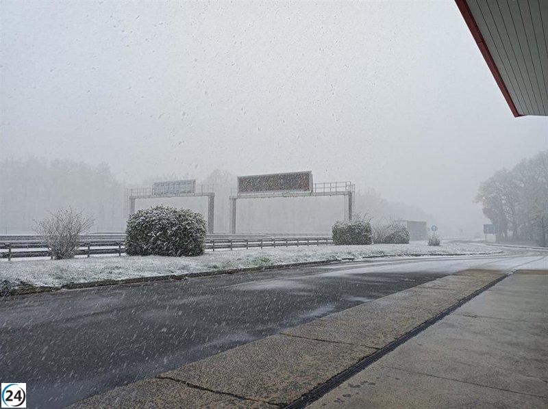 Alertan sobre riesgo de hielo en varios puertos de montaña de Álava.