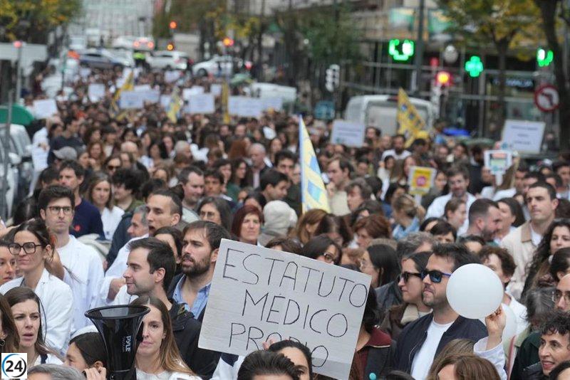 Médicos vascos se declaran en huelga los días 14 y 15 de enero.