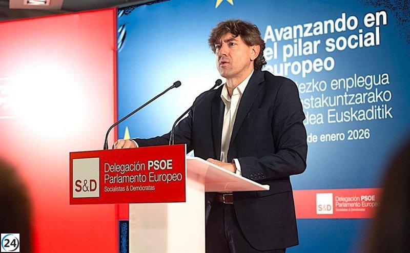 Andueza critica al PNV por abordar los traspasos como un juego de fuerzas con el Gobierno español.